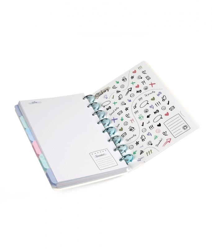 PLANER A5/200 BIG RING - STITCH DISNEY FASHION -