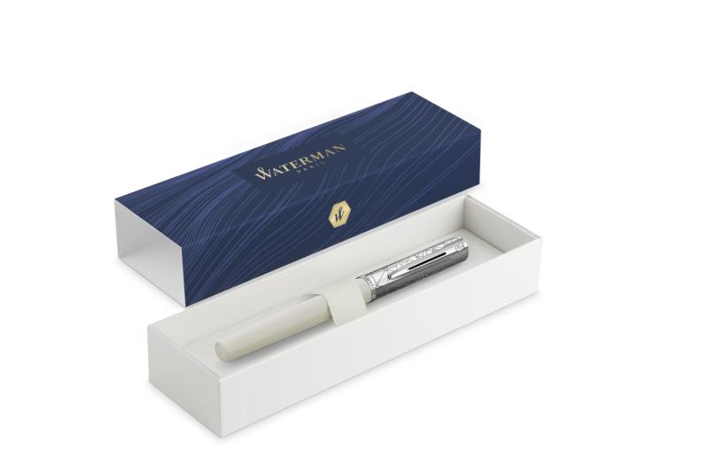 PIÓRO WIECZNE F WATERMAN ALLURE DELUX WHITE