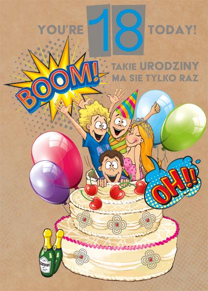 LAURKA B6 POLMAK EKO 18 URODZINY