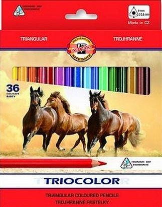 KREDKI 36 KOHINOR TRIOCOLOR 3145