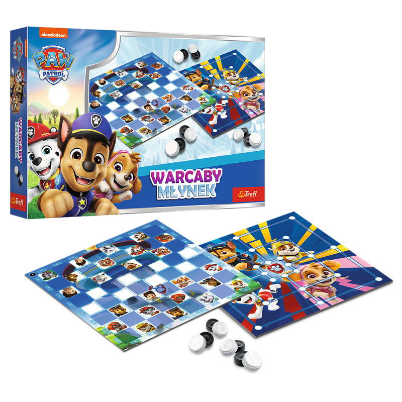 GRA TREFL WARCABY I MŁYNEK PAW PATROL
