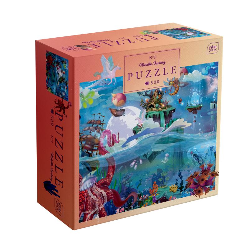 PUZZLE 500 METALLIC FANTASY WONDERLAND