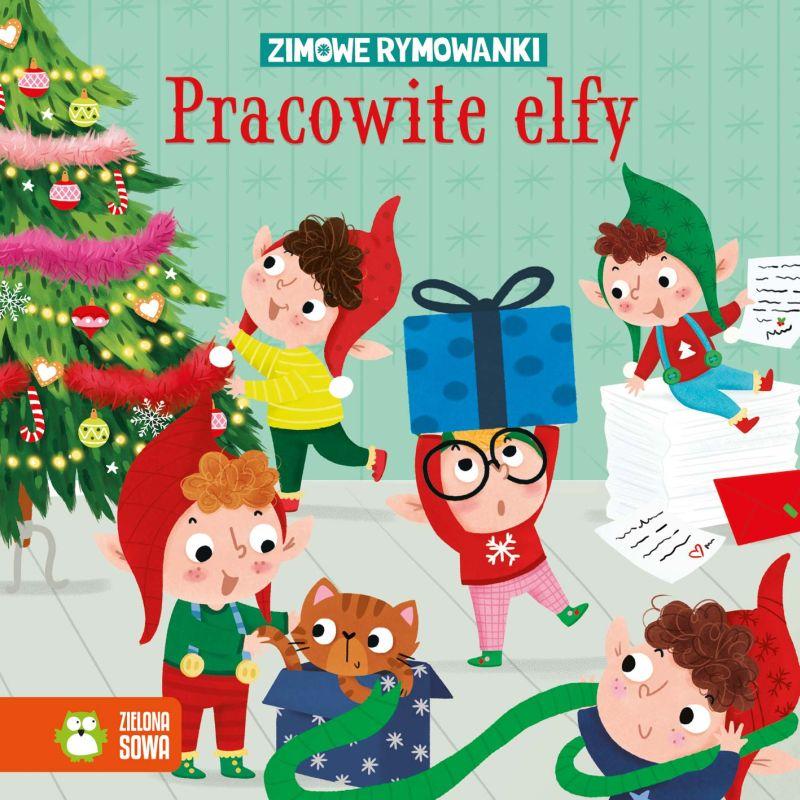 KSIĄŻECZKA ZIMOWE RYMOWANKI. PRACOWITE ELFY #ŚWIĘTA