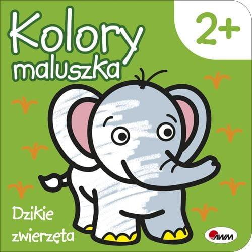 KSIĄŻECZKA KOLORY MALUSZKA 4 DZIKIE ZWIERZĘTA