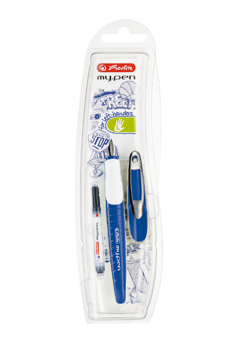 PIÓRO WIECZNE HERLITZ MY.PEN L NIEB/BIAŁ