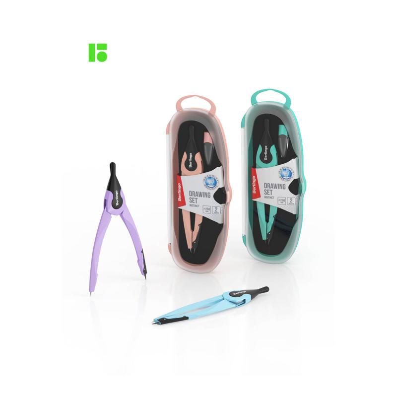 CYRKIEL BERLINGO METALOWY NA GRAFITY INSTICT 13,5CM 2 ELEMENTY MIĘTOWY ETUI PLASTIKOWE