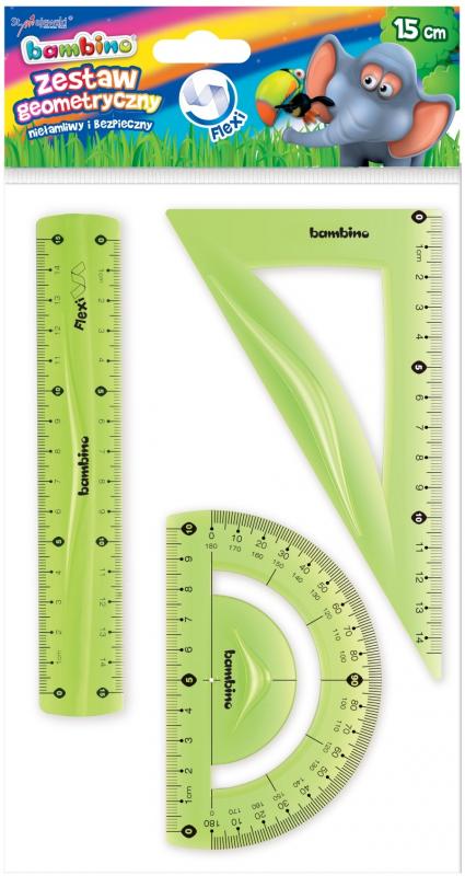 ZESTAW GEOM. 3 EL. 15CM BAMBINO STANDARD