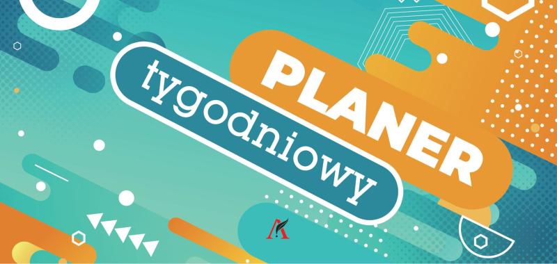PLANER BIURKOWY 12X26 POZIOMY GEOMETRYCZNY 2027