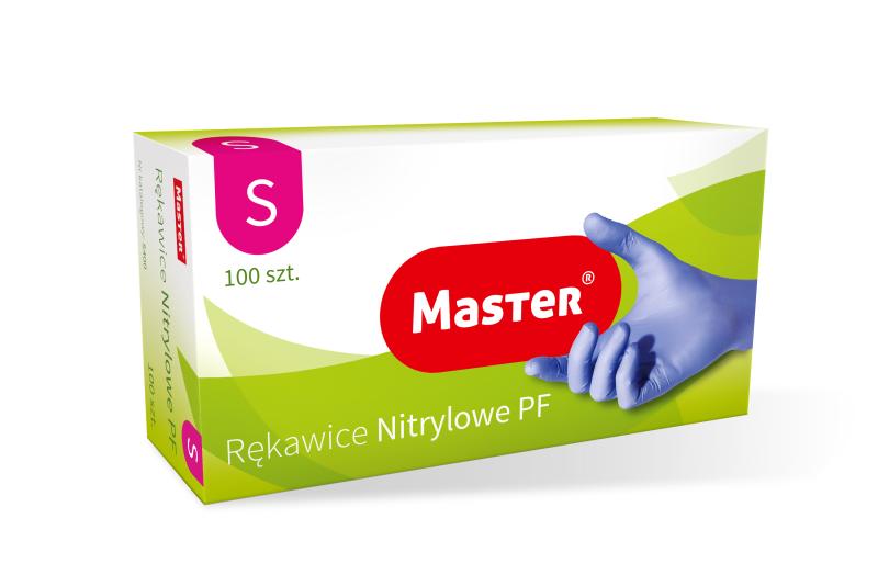 RĘKAWICE NITRYLOWE S A/100