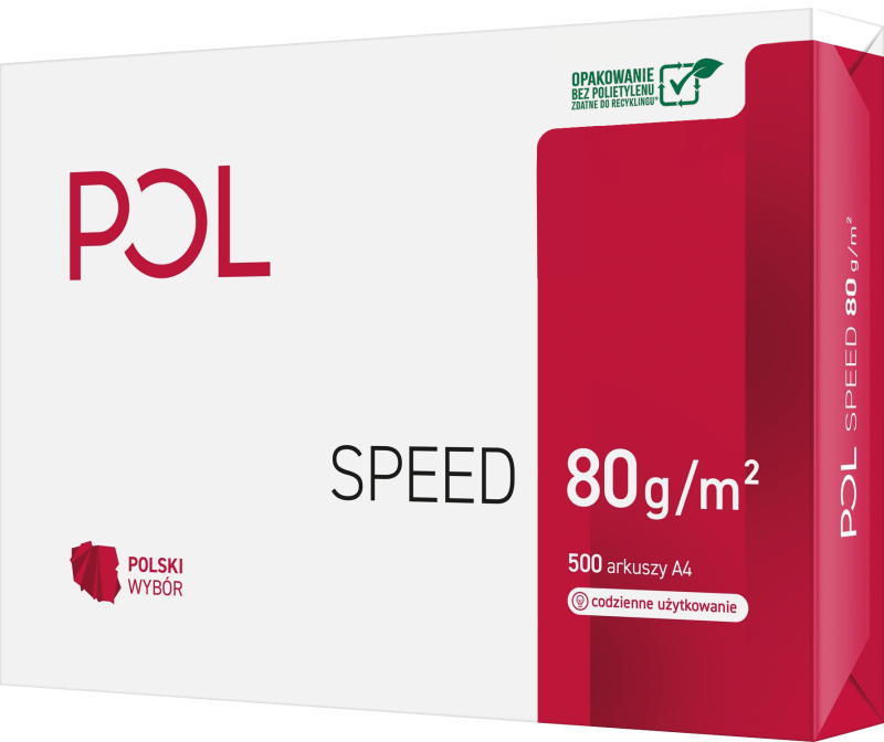 PAPIER KSERO A4 POLSPEED KL.C+ 80G