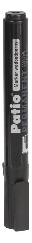MARKER PERMANENTNY Z OKRĄGŁĄ KOŃCÓWKĄ CZARNY NEW