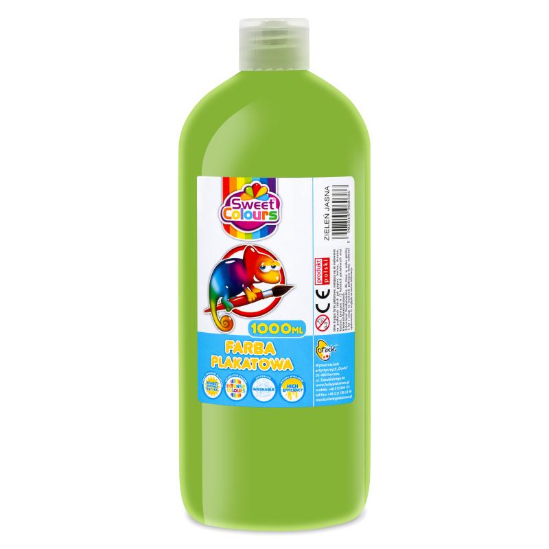 FARBA PLAKATOWA OTOCKI 1000ML ZIELONA JASNA