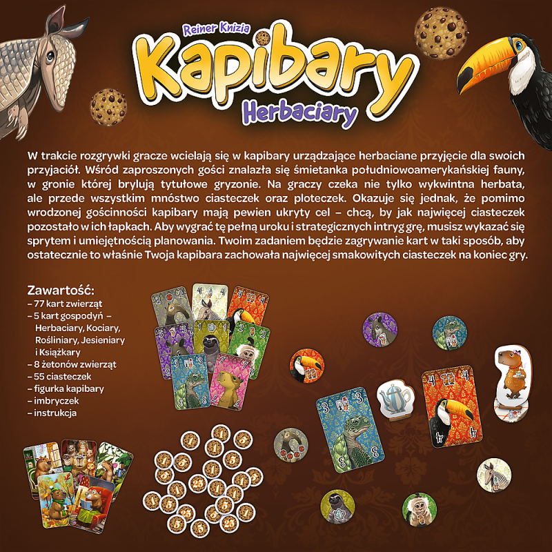 GRA TREFL KAPIBARY HERBACIARY