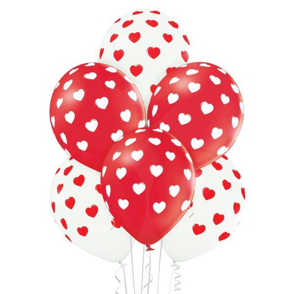 BALONY BN06-590 BRUSH HEARTS A'6 WALENTYNKI