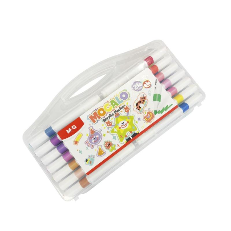 MARKER AKRYLOWY MOCALO ERGO 24+4 KOLORY MG
