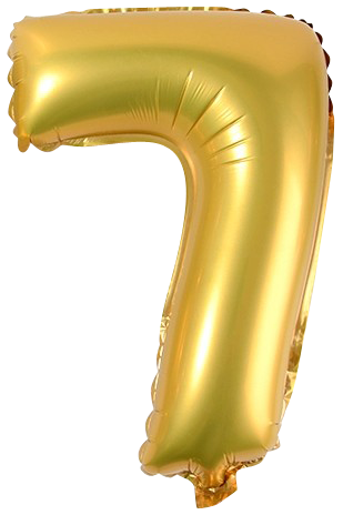 BALONY FOLIOWE CYFERKI ZŁOTE 86CM