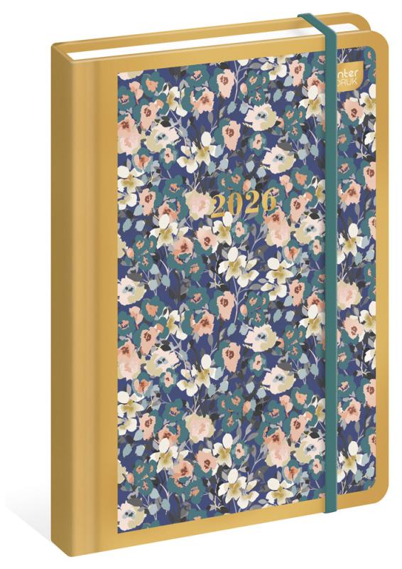 KALENDARZ KSIĄŻK.B6 192 METAL.MEADOW 2026