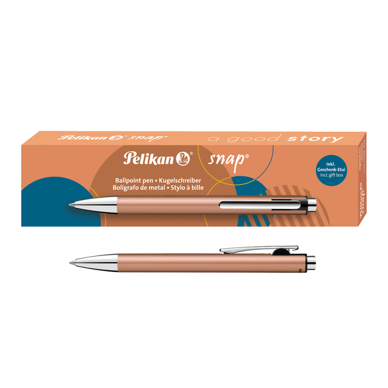 DŁUGOPIS PELIKAN SNAP K10 METAL COPPER