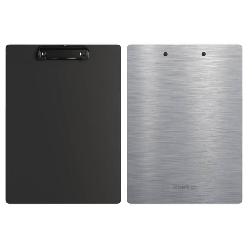 CLIPBOARD A4 BERLINGO STEEL & STYLE SREBRNY