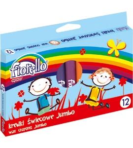 KREDKI 12 FIORELLO ŚWIECOWE JUMBO