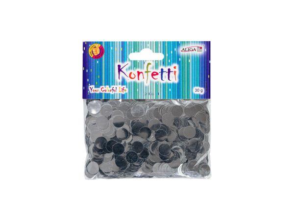 KONFETTI KN-3454 SREBRNE 10MM 30G