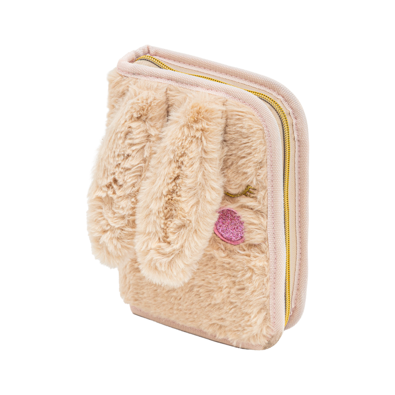 PIÓRNIK POJEDYNCZY JEDNOKLAPKOWY ASTRABAG FLUFFY BUNNY BEIGE