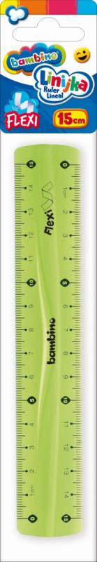LINIJKA BAMBINO STANDARD 15CM FLEXI