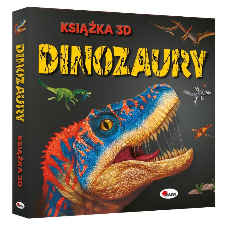 KSIĄŻECZKA 3D DINOZAURY