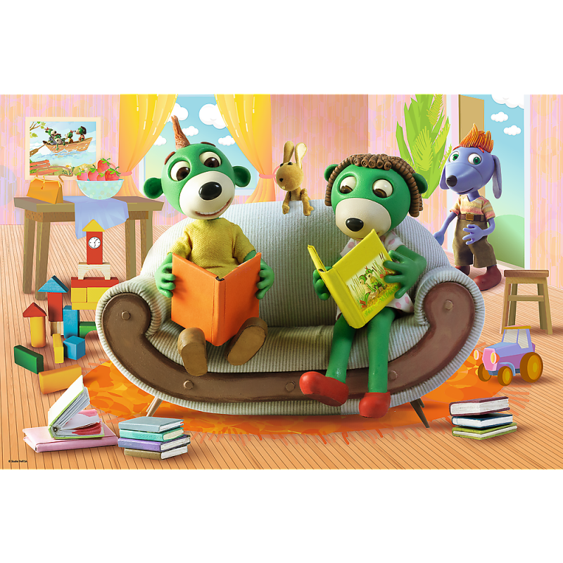 PUZZLE 60 TREFL WSPÓLNE CZYTANIE KSIĄŻEK BANER