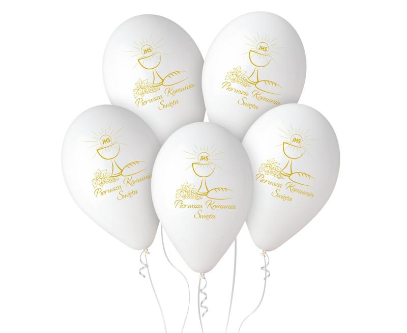 BALONY GEMAR 12 PREMIUM PIERWSZA KOMUNIA ŚW. KIELICH A/5 #BL