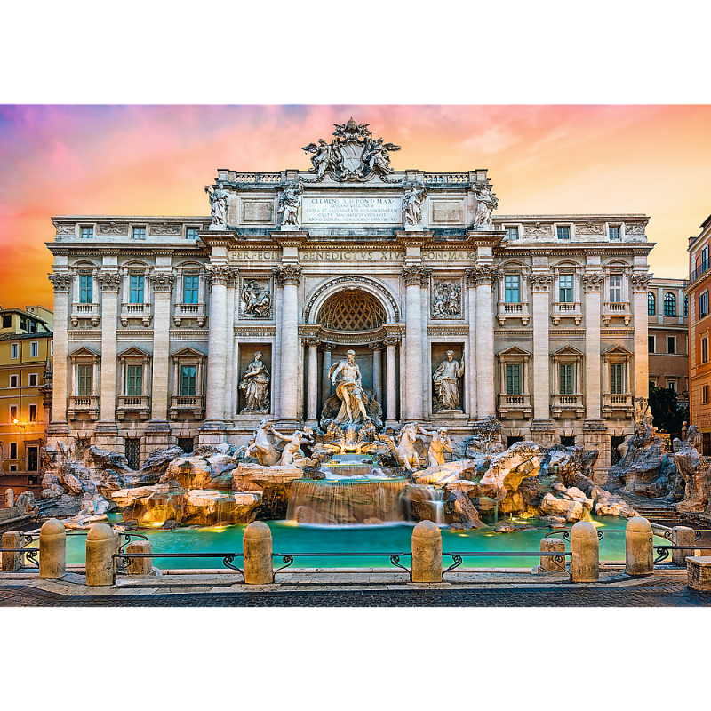 PUZZLE 500 TREFL FONTANNA DI TREVI, RZYM