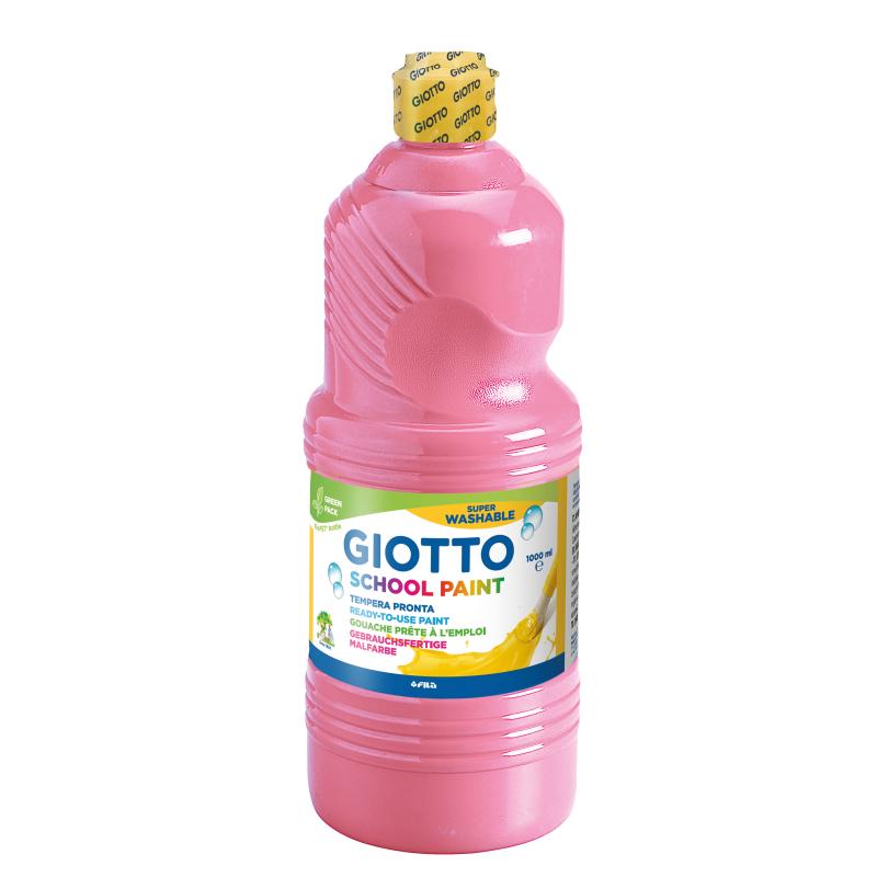 GIOTTO SCHOOL PAINT 1L PINK