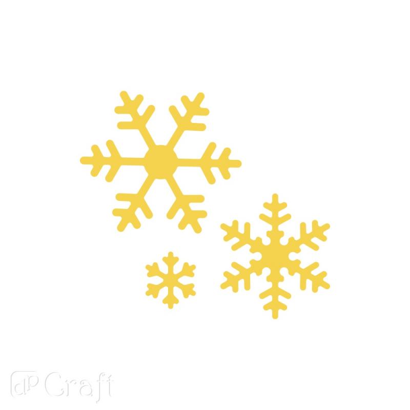 DZIURKACZ OZDOBNY 7,5 CM ŚNIEŻYNKI