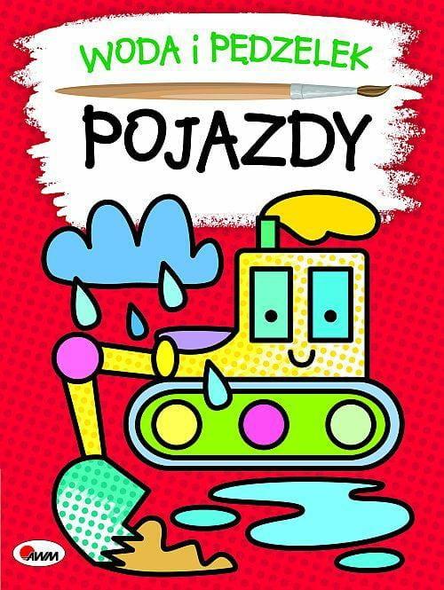 KSIĄŻECZKA WODA I PĘDZELEK POJAZDY