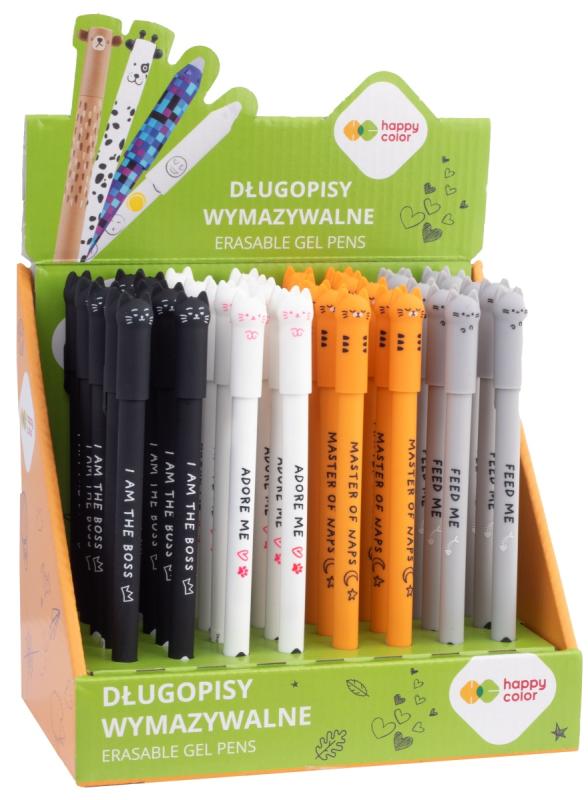 DŁUGOPIS WYMAZYWALNY KITTT 0,5MM NIEBIESKI A40 GDD