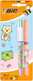 ZAKREŚLACZ BIC HL GRIP 4C KAWAI ANIML A/2