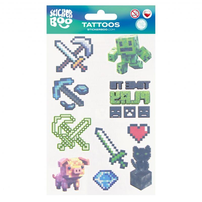 TATUAŻ NA PRZEDMIOT PIXEL S-BOO 100X175