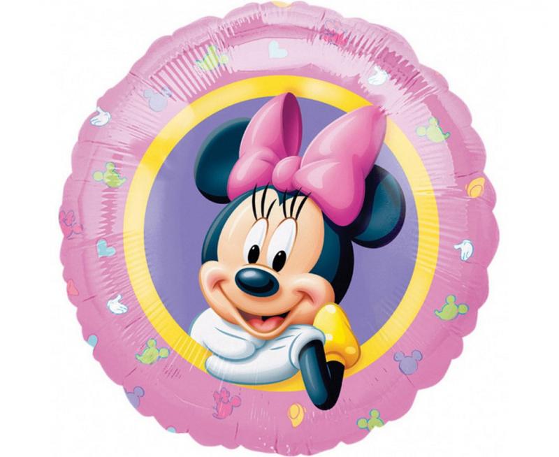 BALON FOLIOWY 18' CIR MINNIE CHARACTER