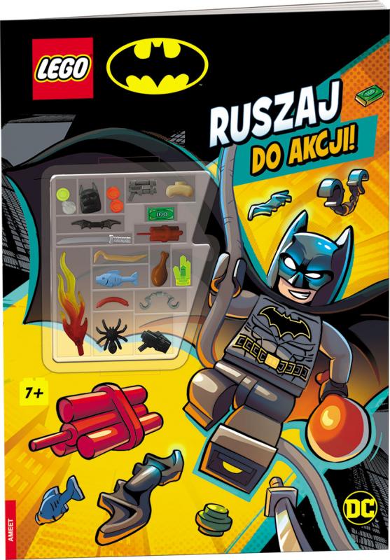 KSIĄŻECZKA LEGO DC COMICS.RUSZAJ DO AKCJI!