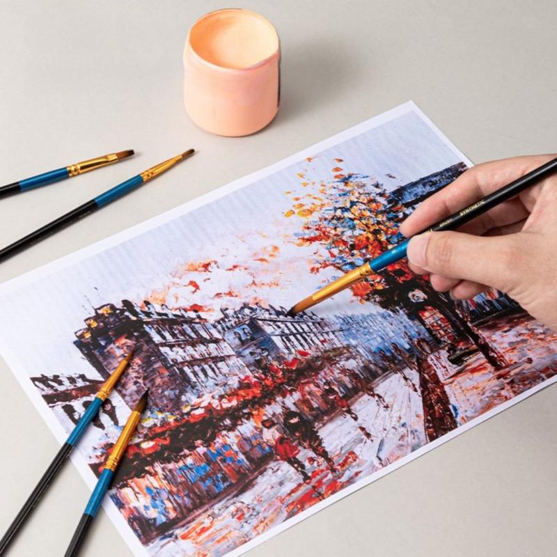 ZESTAW PĘDZLI COLOR EMOTION 5SZT BLISTER DELI
