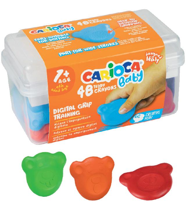 KREDKI 48 MISIAKI BABY DLA DZIECI 1+ KUFEREK CARIOCA