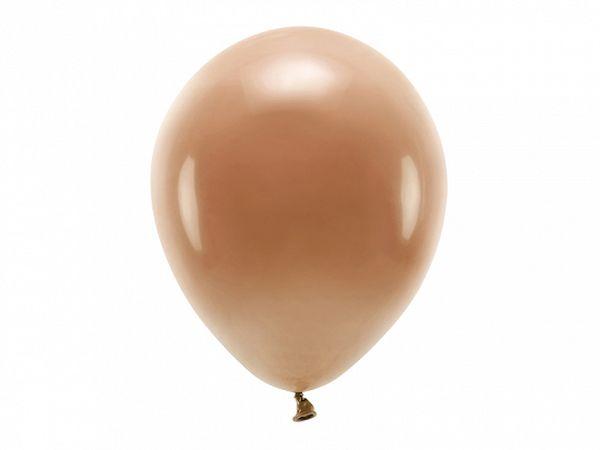 BALONY ECO PASTELOWE CZEKOLADOWEGO BRĄZU 30CM