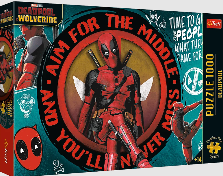 PUZZLE 1000 TREFL DEADPOOL