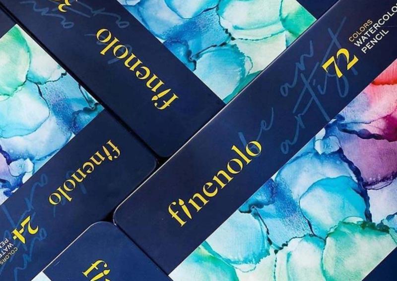 KREDKI 72 AKWARELOWE FINENOLO DELI METALOWE OPAKOWANIE