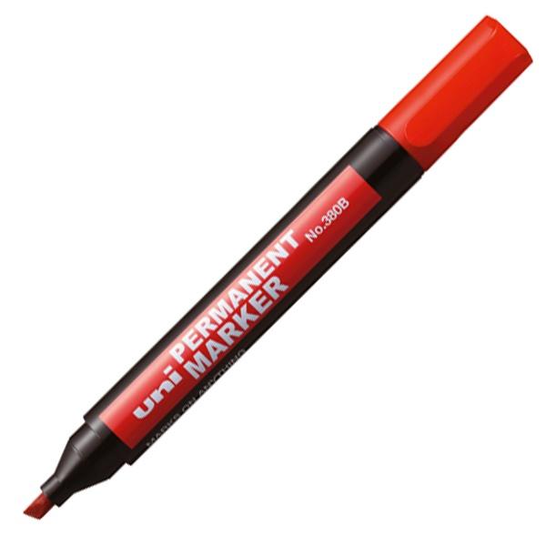 MARKER UNI NO380 CZERWONY ŚCIĘ