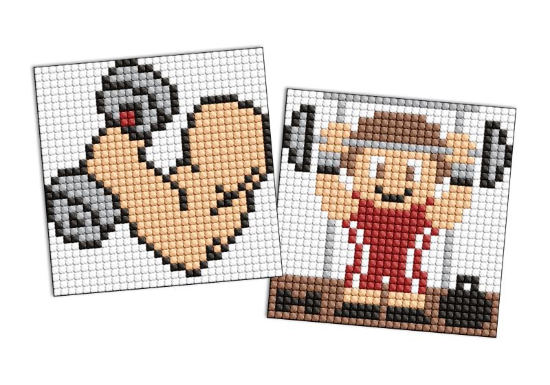 ZESTAW DO MOZAIKI DIAMENTOWEJ KIDS NA SAMOPRZYLEPNEJ PODSTAWIE SPORT SILACH 9X9CM