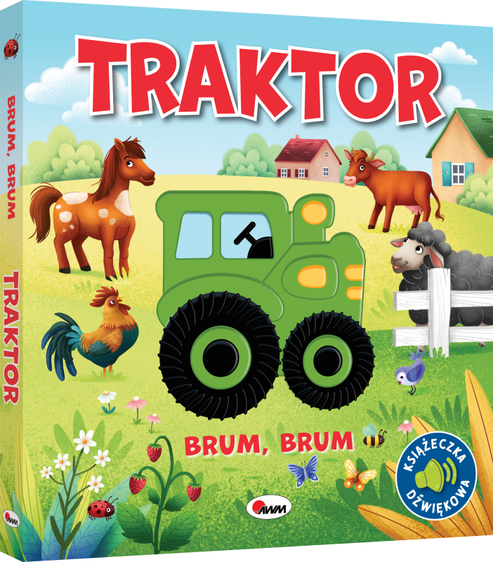 KSIĄŻECZKA BRUM BRUM TRAKTOR