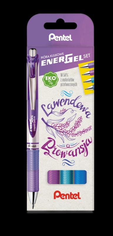 PIÓRO KLUKOWE ENERGEL A4 LAWENDOWA PROWANSJA C S V V3