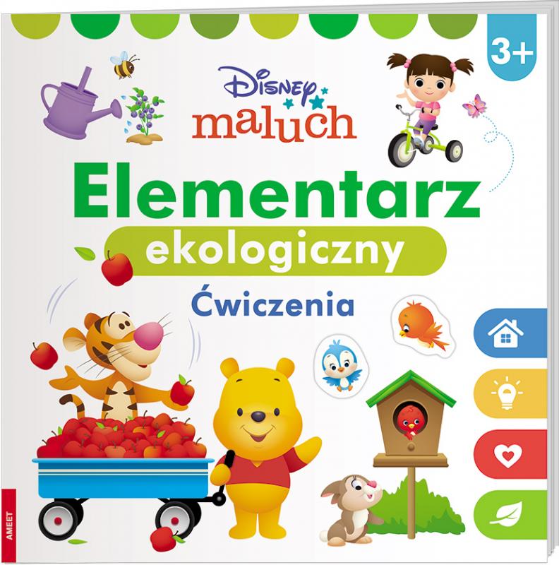 KSIĄŻECZKA DISNEY MALUCH. ELEMENTARZ EKOLOGICZNY. ĆWICZENIA