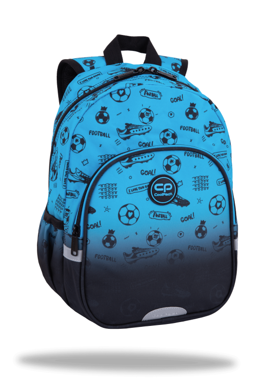 PLECAK DZIECIĘCY CP TOBY - FOOTBALL 2T BLUE